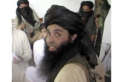 El 'maulana' Fazlulá, considerado el responsable del ataque a la escuela de Peshawar.-Foto: STR / AFP