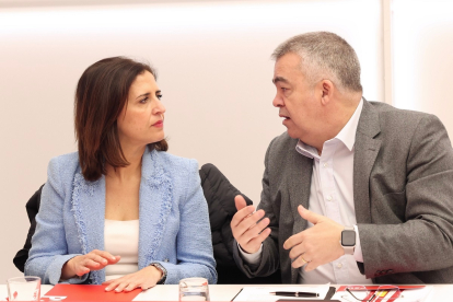 Reunión de la nueva Comisión Ejecutiva Federal del PSOE. -ICAL