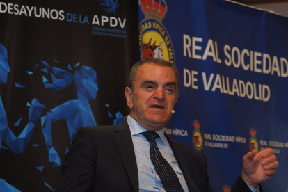 Desayunos de la Asociación de la Prensa Deportiva con José Manuel Franco. / M. G. EGEA