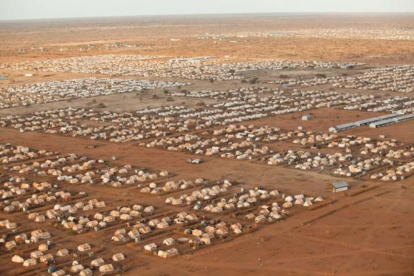 Vista aérea del campo de refugiados de Dadaab, en Kenia.-UNHCR