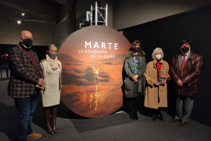 Inauguración de la exposición `Marte. La conquista de un sueño´. -E. M.