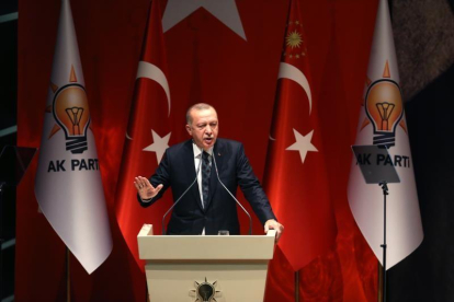 El presidente de Turquía, Recep Tayyip Erdogan.-EFE