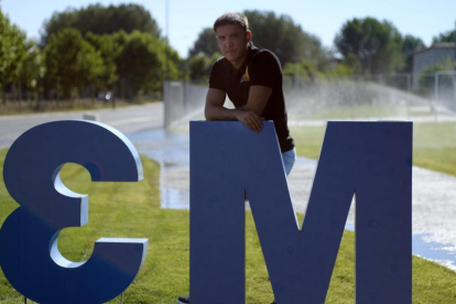 Antonio José Alonso, promotor de la empresa Mi Pequeña Fábrica, en el Parque Científico de Salamanca.-ENRIQUE CARRASCAL