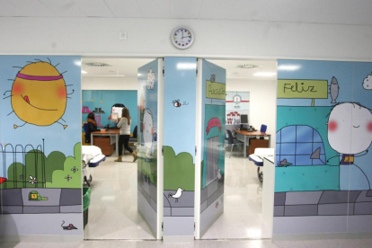 Área de Pediatría de las Urgencias del Hospital Clínico-ICAL