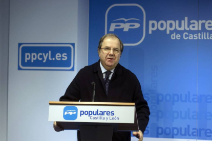 El presidente del Partido Popular de Castilla y León, Juan Vicente Herrera, clausura el Comité Ejecutivo autonómico-Ical