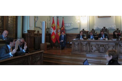 Pleno en el Ayuntamiento de Valladolid.-EUROPA PRESS