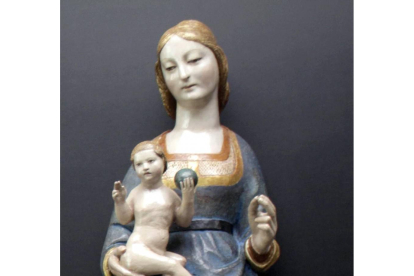 Rehabilitación de la Virgen de la Fuencisla, en el Centro de Conservación y Restauración-Ical