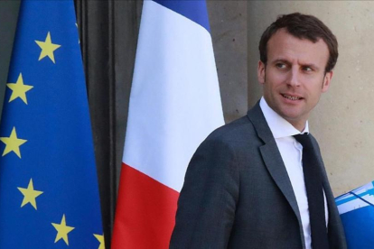 Emmanuel Macron-AFP JACQUES DEMARTHON Emmanuel Macron.