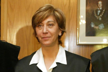 La fiscal jefe de Valladolid, Esther Pérez Jaén.-ICAL