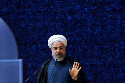 El presidente de Irán, Hassán Rouhani.-Foto: AFP