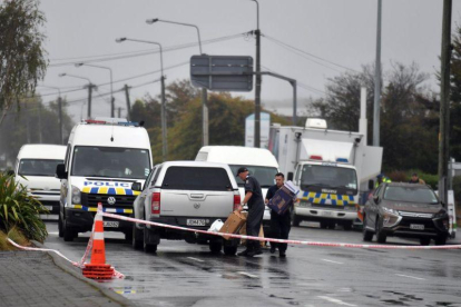La Polícia de Australia investiga el ataque a las mezquitas en Nueva Zelanda.-EFE / EPA/AAP