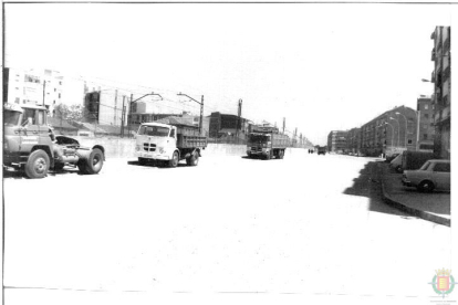 Calle La Salud en la década de 1970. ARCHIVO MUNICIPAL