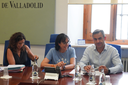 Comisión de Cooperación y Asistencia a Municipios de la Diputación de Valladolid, presidida por Myriam Martín.- E.M.