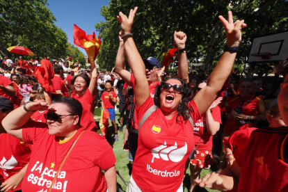 Valladolid celebra el Mundial de España. / PHOTOGENIC