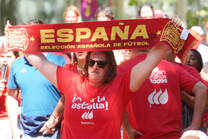 Valladolid celebra el Mundial de España. / PHOTOGENIC