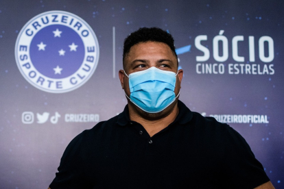 Ronaldo Nazario en una imagen difundida por el club carioca / Cruzeiro