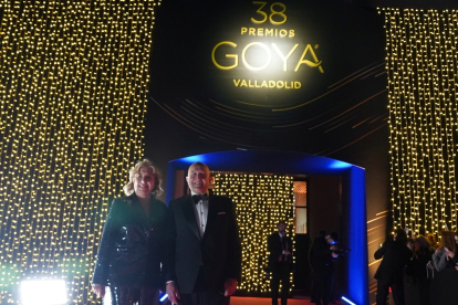 Jesús Julio Carnero en la alfombra roja de la 38 edición de los Premios Goya - ICAL