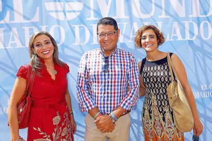 Blanca Montes, Javier Martín y Almudena Alonso (Colegio de Abogados).