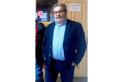 El portavoz delPSOE en Peñafiel, Javier Herrera Platero.-EL MUNDO