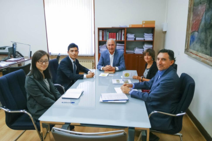 Una delegación de la ciudad china de Yiwu conoce en Valladolid el Proyecto de Parque Agroalimentario-ICAL
