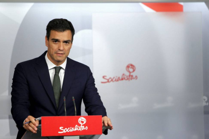 El secretario general del PSOE, Pedro Sánchez-Efe