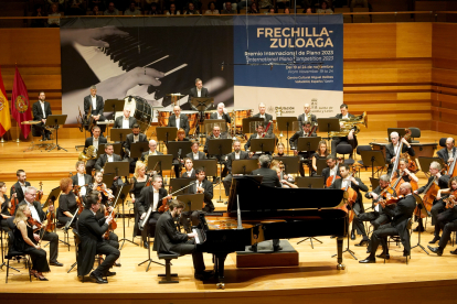Prueba final del Concurso Internacional de Piano Frechilla-Zuloaga.- ICAL
