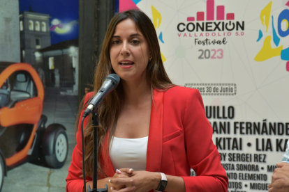 Blanca Jiménez Cuadrillero, concejala de Turismo, Eventos y Marca Ciudad, en una image de archivo.-ICAL
