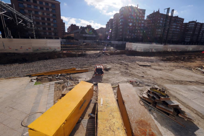 Obras de la integración ferroviarias en el paso de Padre Claret.  -PHOTOGENIC