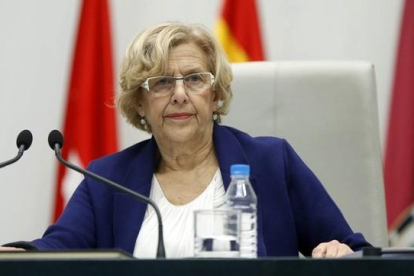 La alcaldesa de Madrid, Manuela Carmena.-/ EFE