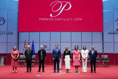 Ceremonia de los Premios de Castilla y León en el auditorio Miguel Delibes de Valladolid. -J.M. LOSTAU