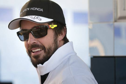 Fernando Alonso, el pasado 1 de febrero en el circuito de Jerez.-Foto: AFP / JORGE GUERRERO