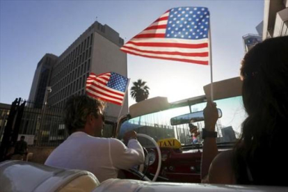 La embajada de EEUU en Cuba, en La Habana.-ANDREW HARNIK / EFE / REUTERS