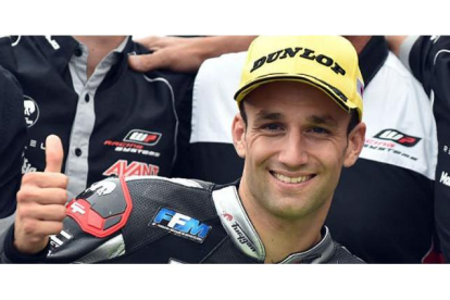 El nuevo campeón del mundo de Moto2, Zarco.-AFP