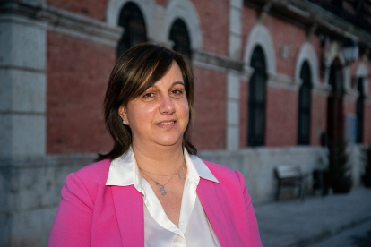 Rosana Alba, alcaldesa de Esguevillas de Esgueva.- E.M.