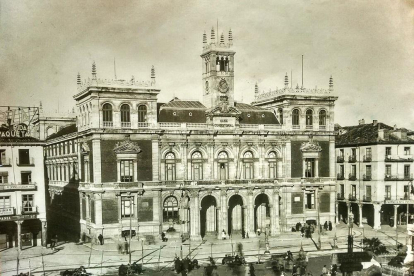 La antigua Plaza Mayor de Valladolid-