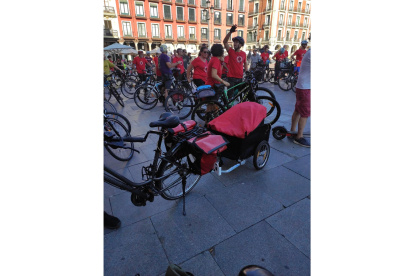 'Bicifestación' en defensa de la movilidad sostenible en Valladolid. -ECOLOGISTAS EN ACCIÓN
