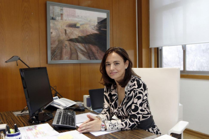 La directora general de Operaciones de Renfe, Berta Barrero Vázquez.-ICAL