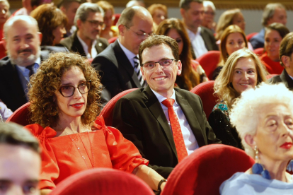 El concejal Pedro Herrero en la gala de inauguración de la 68 Seminci. -PSOE VALLADOLID