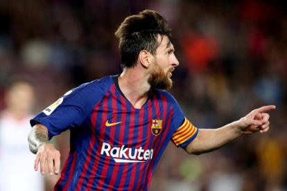 Imagen de Messi durante un encuentro.-EL MUNDO