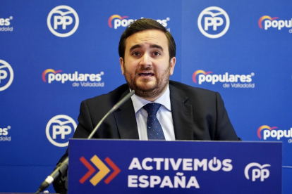 El diputado del PP José Ángel Alonso. / ICAL.