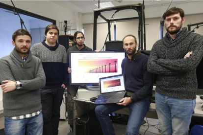 El grupo de I+D+i del Instituto Tecnológico de Castilla y León que se ha encargado de crear la herramienta-EMSA. R. OCHOA