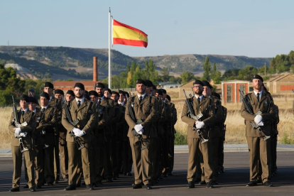 Acto para celebrar el día de Santiago en la base militar El Empecinado.- J.M. LOSTAU