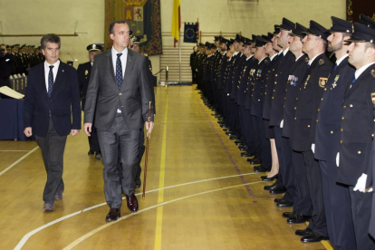 El secretario de Estado de Seguridad, Francisco Martínez, visita la Escuela de la Policía Nacional para presidir el acto de jura de la XXIII Promoción de Oficiales-Ical