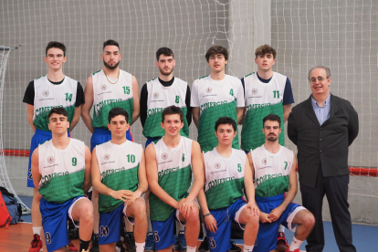 Jugadores de la UVa en la competición de baloncesto. / M. González/APDV