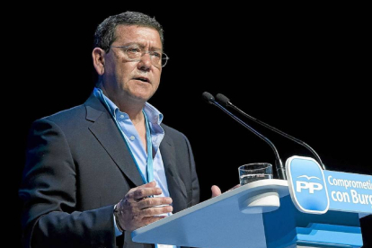 El presidente de la Diputación de Burgos, César Rico-Santi Otero