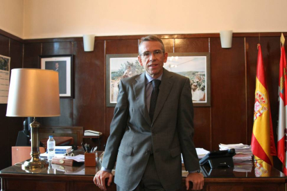 El presidente de la Audiencia Provincial de Segovia, Ignacio Pando-Ical