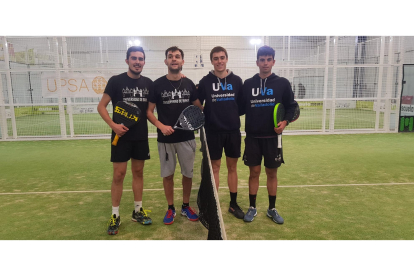 La Uva gana el Trofeo Rector en Salamanca. / E. M.