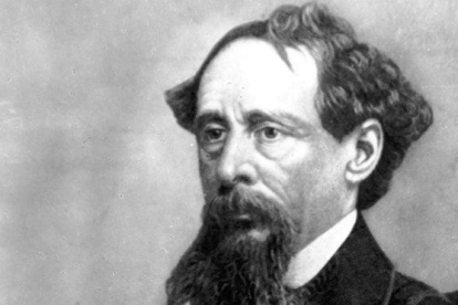 El escritor  británico Charles Dickens.-