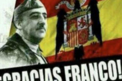 Imagen de Franco en el estado de WhatsApp de un regidor del PP en Cuenca.-EL PERIÓDICO