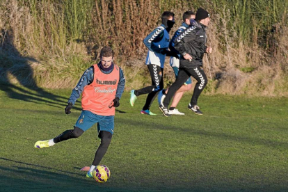 Entrenamiento del Real Valladolid-Pablo Requejo